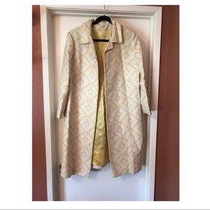 Vintage jacquard coat